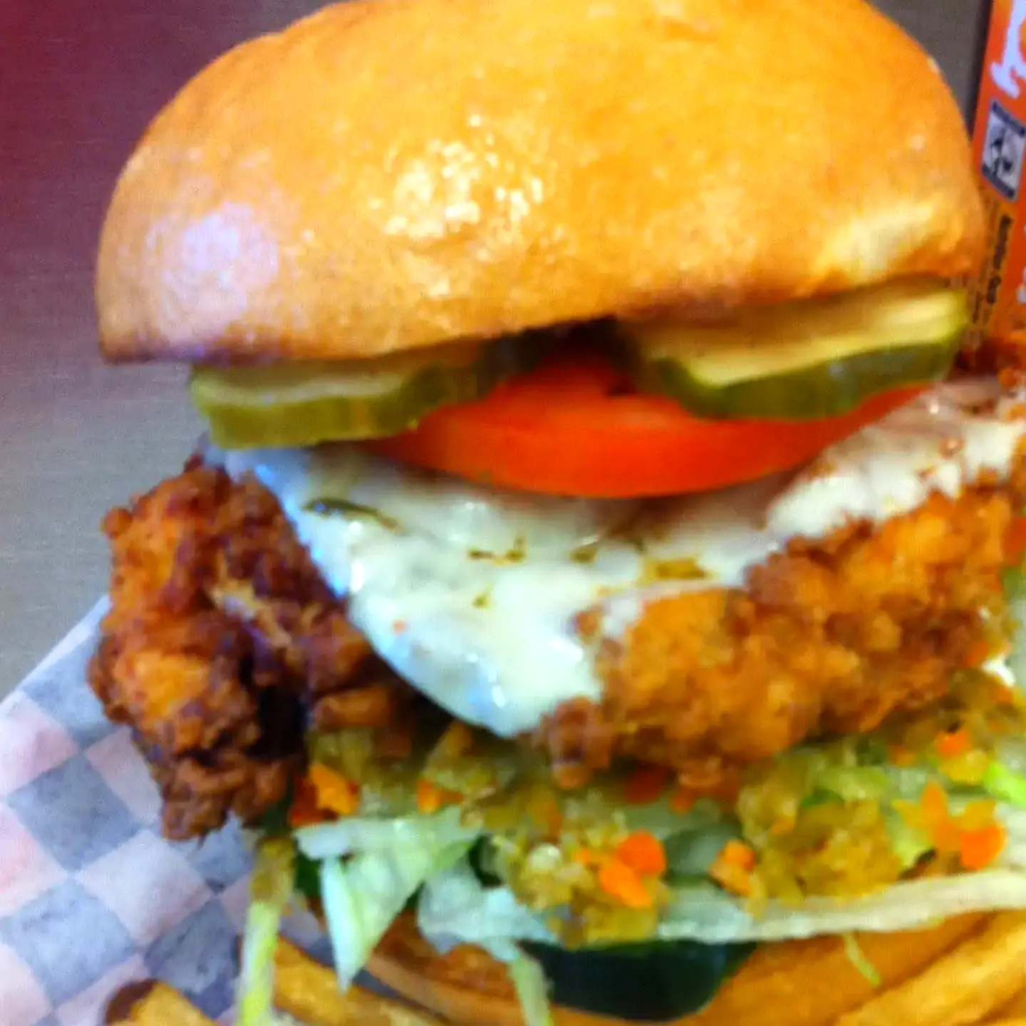 Afterburner Chicken Sandwich